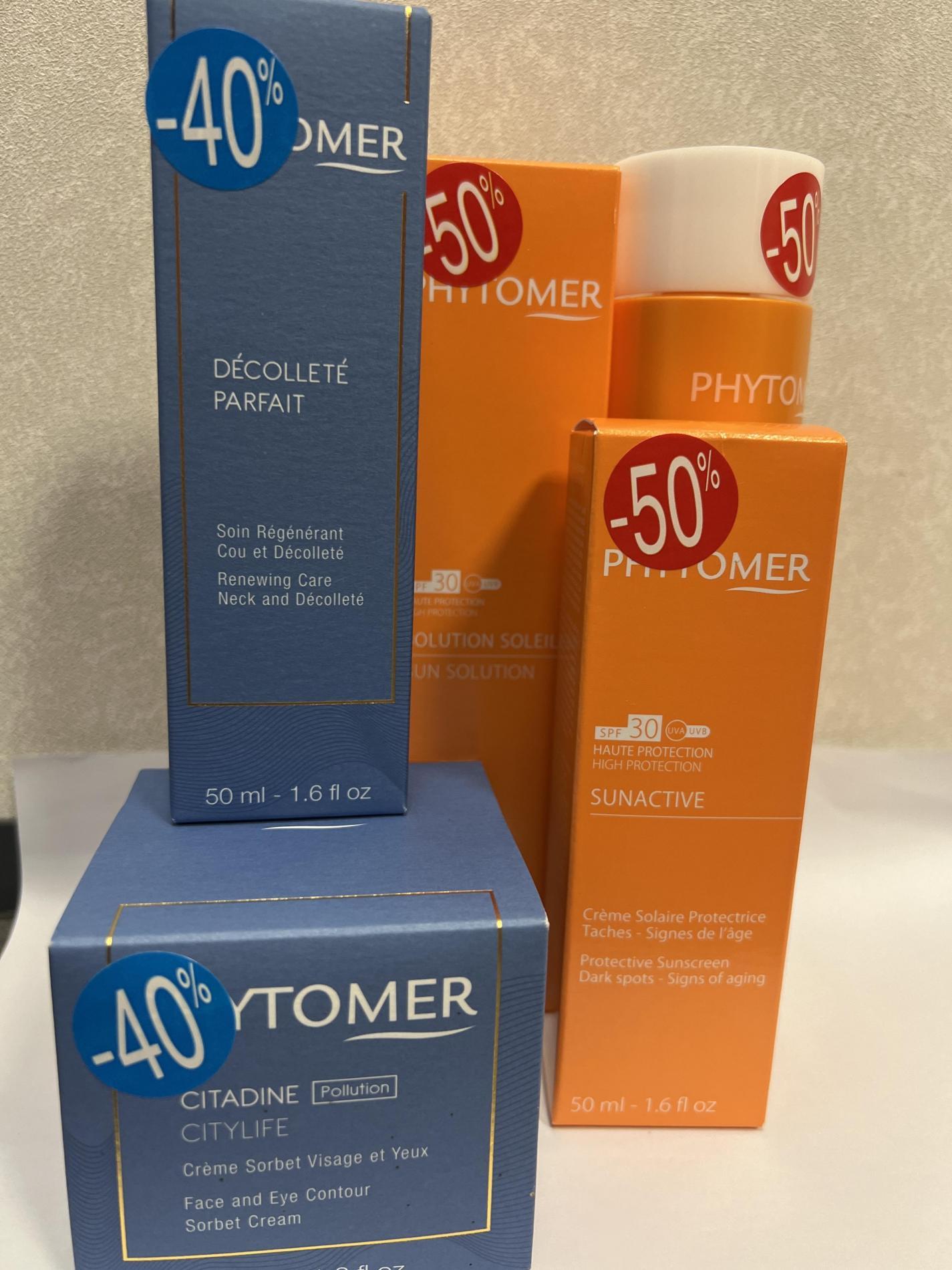 PROMOTIONS SUR LES PRODUITS PHYTOMER